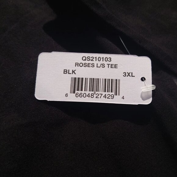 Crooks & Castles Roses Gun Long Sleeve Tee Embroidery Logo 3XL NWT BRAND NEW TAG - Picture 3 of 5